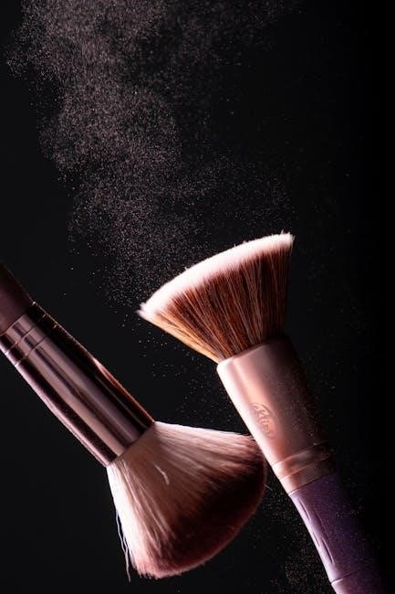 guide makeup brushes